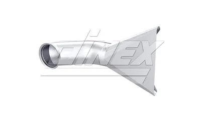 DINEX 2KG010 Auspuffrohr