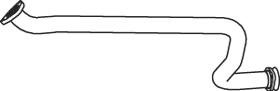 DINEX Auspuffrohr 36119