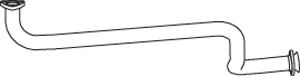 DINEX 36120 Auspuffrohr