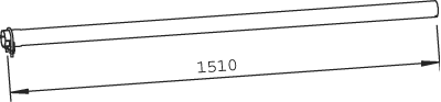 DINEX 36522 Auspuffrohr