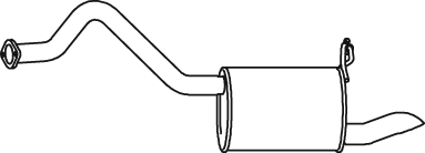 Zentral- und Oberschalldämpfer DINEX 38325