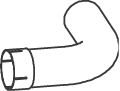 DINEX 47192 Auspuffrohr