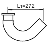 DINEX 47205 Auspuffrohr