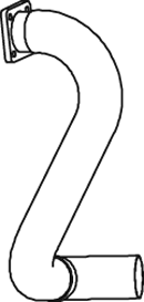 DINEX 47212 Auspuffrohr