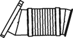 DINEX 47225 Auspuffrohr