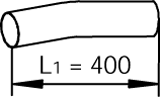 DINEX 47286 Auspuffrohr