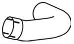 DINEX 47502 Auspuffrohr