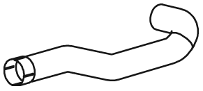 DINEX 47510 Auspuffrohr