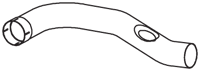 DINEX 47551 Auspuffrohr