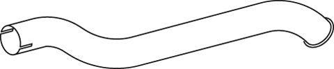 DINEX 47608 Auspuffrohr