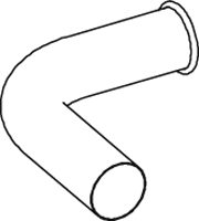 DINEX Auspuffrohr 47641