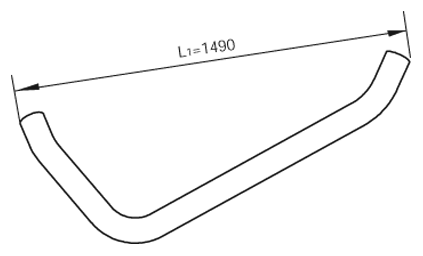 DINEX Auspuffrohr 47719