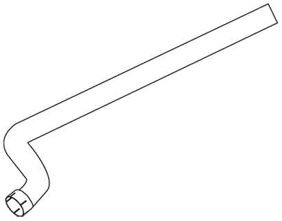 DINEX 47749 Auspuffrohr