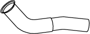 DINEX 48116 Auspuffrohr
