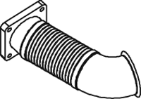 DINEX 48126 Auspuffrohr