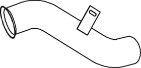 DINEX 48204 Auspuffrohr