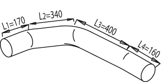 DINEX 49132 Auspuffrohr