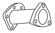 DINEX 49170 Auspuffrohr