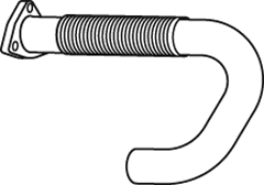 DINEX 49172 Auspuffrohr