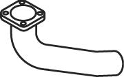 DINEX 49287 Auspuffrohr