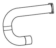 DINEX 49294 Auspuffrohr