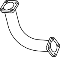 DINEX Auspuffrohr 49295