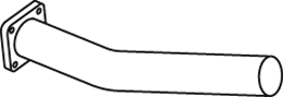 DINEX 49298 Auspuffrohr