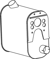 DINEX 49386 Medienschalldämpfer