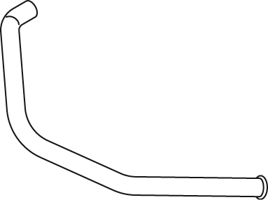 DINEX 49645 Auspuffrohr