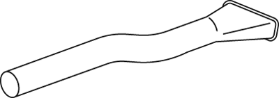DINEX 49659 Auspuffrohr