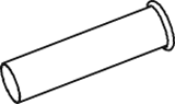 DINEX 49715 Auspuffrohr
