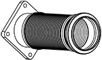 DINEX 4IA012 Auspuffrohr