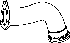 DINEX 50234 Auspuffrohr