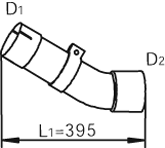 DINEX 50249 Auspuffrohr
