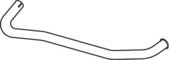 DINEX 50757 Auspuffrohr