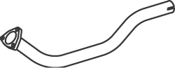 DINEX 51134 Auspuffrohr