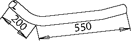 DINEX 51146 Auspuffrohr