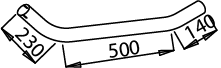 DINEX 51179 Auspuffrohr