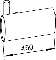 Zentral-/Außenschalldämpfer DINEX 51311