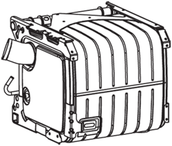 Nachfolgender Schalldämpfer DINEX 51411