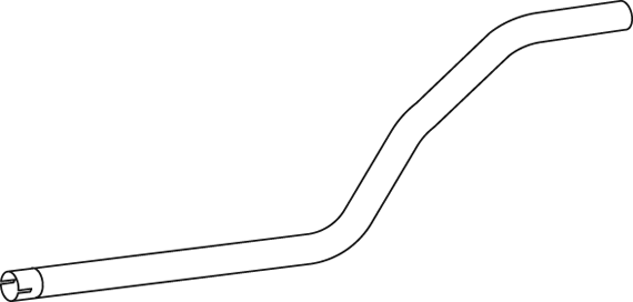 DINEX 51600 Auspuffrohr