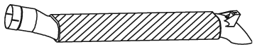 DINEX 51674 Auspuffrohr