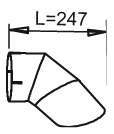 DINEX Auspuffrohr 51675