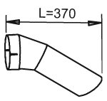 DINEX 51690 Auspuffrohr