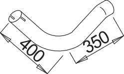 DINEX 52216 Auspuffrohr