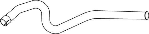DINEX 52698 Auspuffrohr