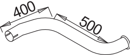 DINEX 52726 Auspuffrohr