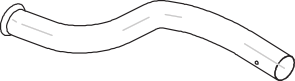 DINEX Auspuffrohr 53161