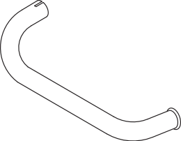 DINEX Auspuffrohr 53688