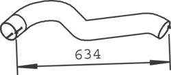 Auspuffrohr Mercedes-Benz VARIO Plattform/Kasse · Mercedes-Benz VARIO Van · Mercedes-Benz VARIO Bus